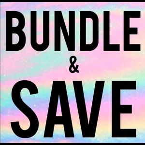 Bundle 3 or more items and save 20%!!!